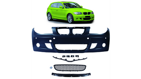 Przedni zderzak sport PDC BMW 1 E81 E82 E87 E88 2004-2013