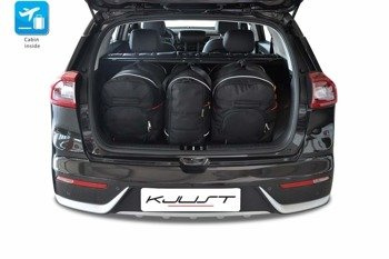KIA NIRO 2016+ TORBY DO BAGAŻNIKA 3 SZT