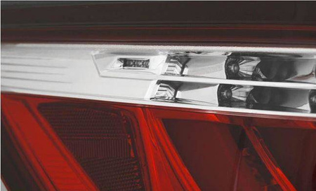 Lampy diodowe Bmw E60 LCI 07-10 red white led bar