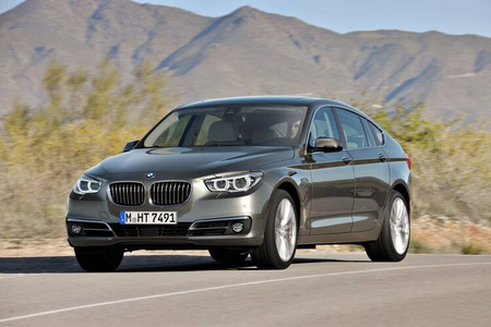 Nakładka na zderzak tylny do BMW serii 5 F07 Gran Turismo (Stal)