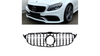 Grill sportowy GT Gloss Black MERCEDES C-Class W205 S205 A205 C205 Facelift 2018-2021
