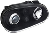 Reflektory lampy przednie VW Golf IV R32 LOOK BLACK