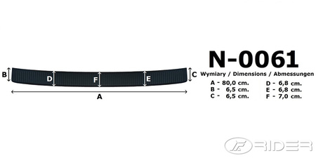 Toyota Camry 2018 - nakładka zderzaka