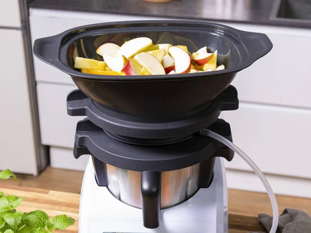 SOKOWNIK PAROWY DO ROBOTA KUCHENNEGO THERMOMIX SZARY ZESTAW CZĘŚĆ ZAMIENNA