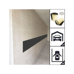 Odbojnik do garażu 200 x 20 x 0,4 cm – listwa ochronna na ścianę lub podłogę, zabezpieczenie przed uderzeniami