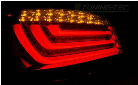 Lampy diodowe Bmw E60 LCI 07-10 red white led bar