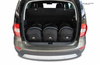 SKODA YETI 2009-2017 TORBY DO BAGAŻNIKA 3 SZT