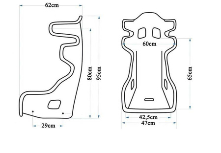 Fotel sportowy SLIDE RS7 FIA Zamsz Czarny