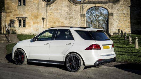 DYFUZOR MERCEDES W166 GLE SUV SPORT BLACK