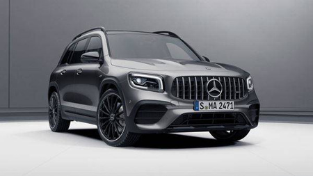 GRILL MERCEDES X247 GLB PANAMERICANA LOOK AMG B/C