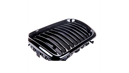 Grill sportowy pojedyncze żeberka Gloss Black BMW 3 E36 Compact Facelift 1996-1999