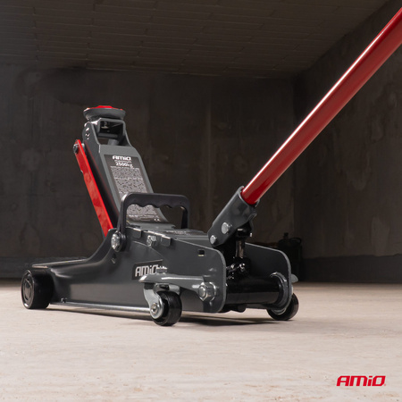 Podnośnik hydrauliczny niskoprofilowy żaba 2,5T 2500 kg CE AMIO-02501
