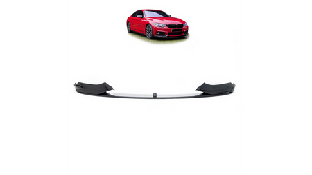 Dokładka przedniego zderzaka Gloss Black BMW 4 F32 F33 F36 2013-2020