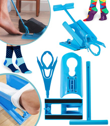 PRZYRZĄD DO ZAKŁADANIA I ZDEJMOWANIA SKARPET POMOC DLA SENIORÓW SUWAK SKARPETY ŁATWE ZAKŁADANIE SKARPET