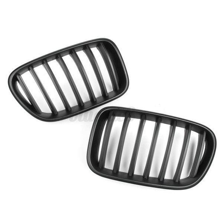 GRILL (NERKI) BMW X3 F25 10-14 BLACK MATT