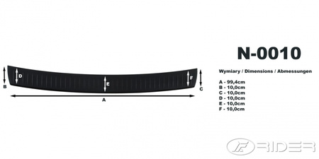 Vw Passat B6 nakładka na zderzak