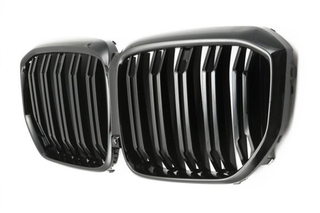 GRILL BMW X5 G05 LCI 2023- DOUBLE GLOSS BLACK