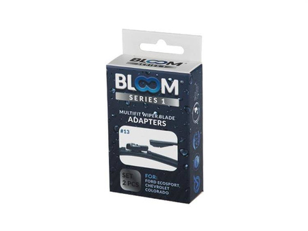 Adaptery #13 do piór wycieraczek bezszkieletowych BLOOM M10, 2 szt.
