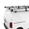 Zestaw adapterów do motażu boksu do rur CRUZ Pipe Carrier obok platformy dachowej CRUZ 