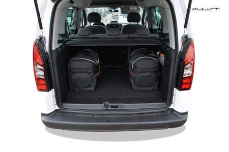 PEUGEOT PARTNER 2008+ TORBY DO BAGAŻNIKA 6 SZT