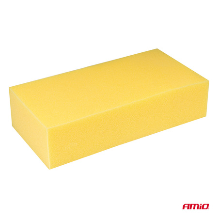 Gąbka do mycia auta samochodu miękka super piana AMIO-03842