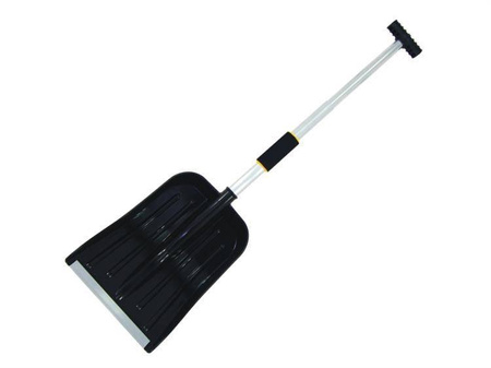 Łopata do śniegu zbrojona, aluminiowa składana rączka, 94cm
