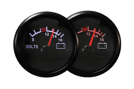Zegar AUTO GAUGE 52mm T90 Volt