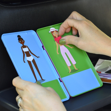 Gra magnetyczna The Purple Cow - Ubieranki