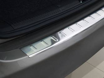 Nakładka na zderzak tylny Skoda Fabia 2 Kombi (Stal)