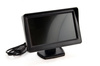 Zestaw czujników TFT01 4,3" z kamerą CAM-402 LED 4 sensory czarne wewnętrzne