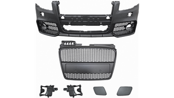 Przedni zderzak sport zestaw z grillem AUDI A4 B7 2005-2008