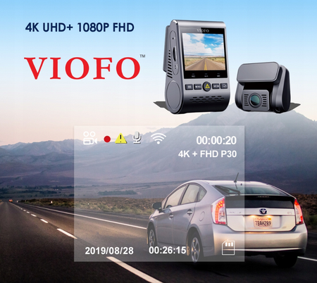 Kamera Rejestrator VIOFO A129PRO-G DUO GPS WIFI 4K