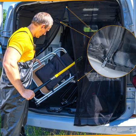 Moskitiera tylnej klapy Citroen Jumpy III V 2016-