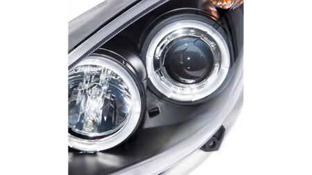 Zestaw Lamp Halogenowych Projector Black PEUGEOT 307 CC SW 2001-obecnie