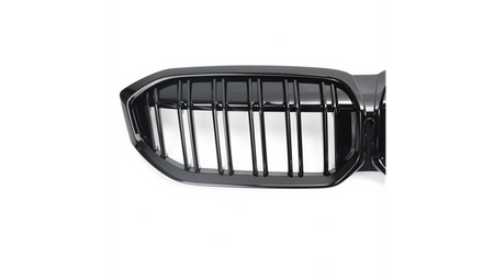 Grille Double Line Gloss Black BMW 3 G20 G21 LCI Facelift 2022->> Sport Style