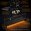 LED BAR Zestaw lamp oświetlenie LED w grill do VW CALIFORNIA T6 2015-2019