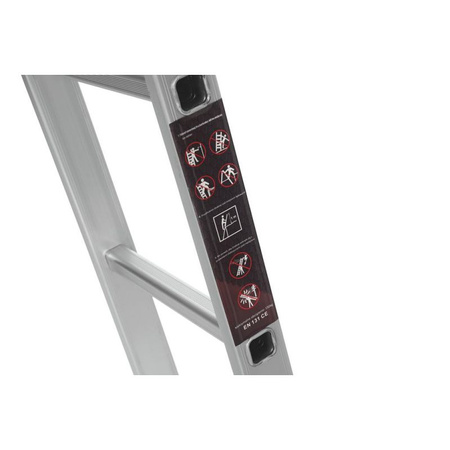 DRABINA Z PLATFORMĄ 4x4 460CM KD4071