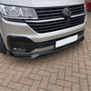 PRZEDNI SPOILER VW T6.1 19-24 GLOSS BLACK VER. 3