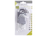 Klucze trzpieniowe 130mm do śrub TORX, T10-T50, 9 szt.