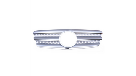 Grill sportowy Chrome & Silver MERCEDES E-Class W211 S211 przed liftem 2002-2006