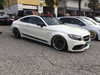BOCZNE NAKLEJKI CZARNY MATT MERCEDES COUPE W205
