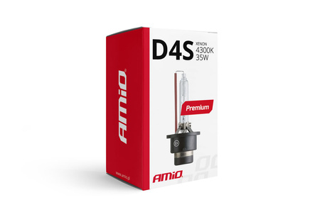 Żarówka ksenonowa żarnik xenon D4S 4300K AMiO PREMIUM AMIO-01980