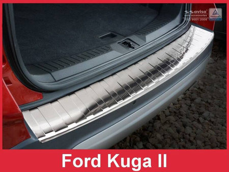 Nakładka na zderzak tylny do FORD KUGA 2 (Stal)