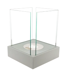 Biokominek wolnostojący Sunset Garden Mini szary mat