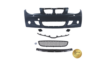 Przedni zderzak sport SRA  BMW 1 (E81, E87) Hatchback 1 (E88) Cabrio 1 (E82) Coupe 2004-2013