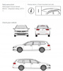 Bagażnik dachowy belki fuse Volkswagen Passat B8