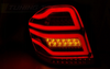 Diody Mercedes M-klasa W164 09-11 Red Smoke Led