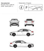 Bagażnik dachowy CRUZ S-FIX Mercedes C W206 sedan