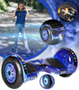 DESKOROLKA ELEKTRYCZNA HOVERBOARD DLA DZIECI MŁODZIEŻY DUŻE KOŁA ŚWIECĄCE LED BLUETOOTH