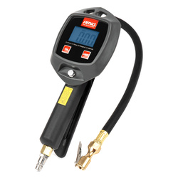 Pistolet do pompowania z manometrem cyfrowym 18 bar AMIO-04482